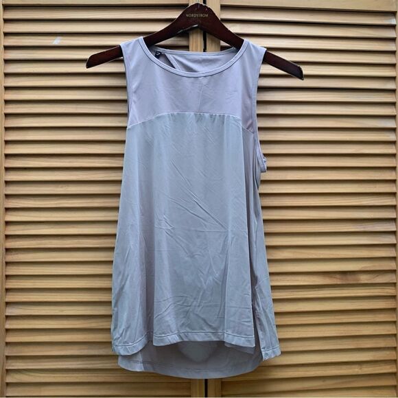 Gymshark open back tank top gray Small - Picture 1 of 4